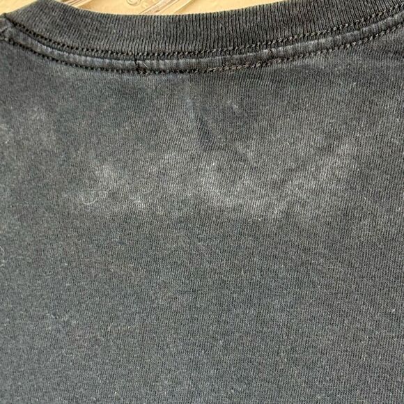 Star Wars Black Short Sleeve Expressions of Darth Vader T-shirt Size L Vintage - Picture 11 of 11